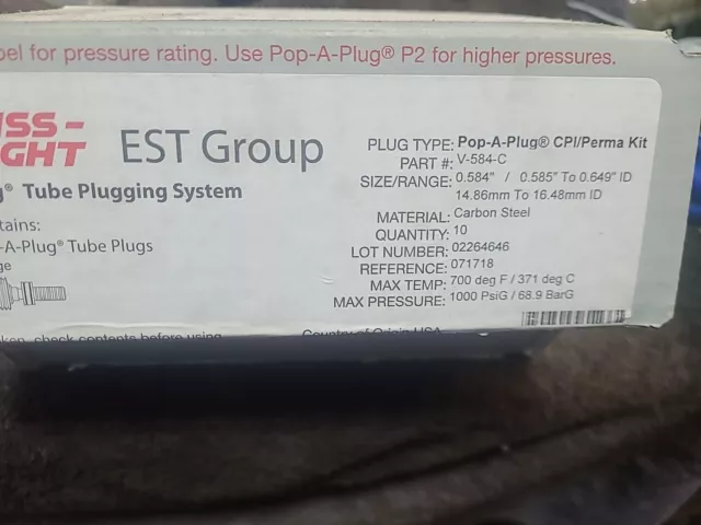 Curtiss-wright Pop A Plug V-584-c