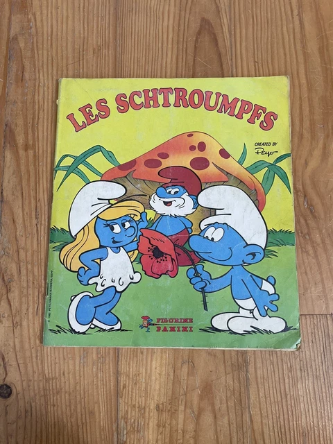 Album Panini Complet Très rare Les schtroumfs - Collection