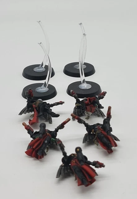 Seraphim Squad Adepta Sororitas  Hexenjäger Warhammer 40K gut bemalt 3