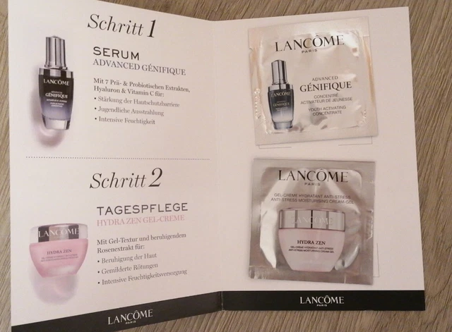 Lancome Paris - Advanced Génifique und Hydra Zen - Probe 2