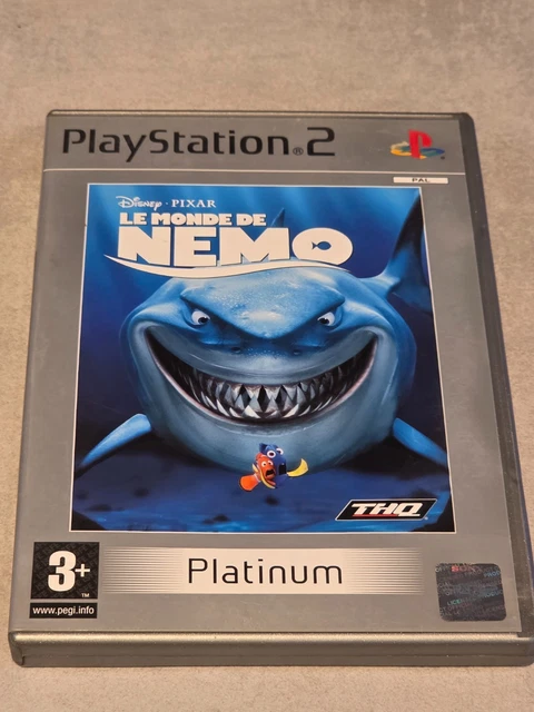 Jeu PlayStation 2 - Le Monde De Nemo - Version Platinium - Bon état, Boîtier Et Disque Inclus - France