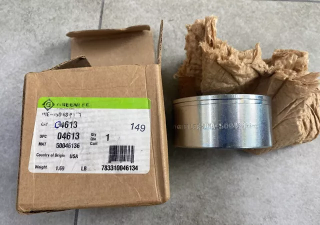 Greenlee 04613 Slug Splitter M63 ISO Die suitable for stainless steel) 50046136