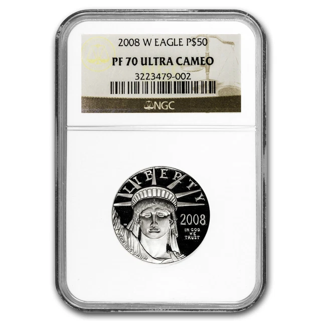 2008-W 1/2 oz Proof Platinum American Eagle PF-70 NGC