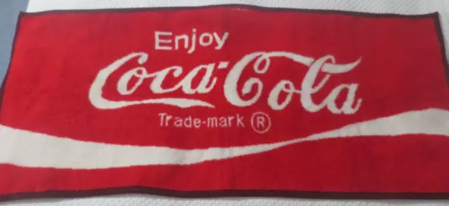 Enjoy Coca-Cola  THROW 67 x 27 Inches