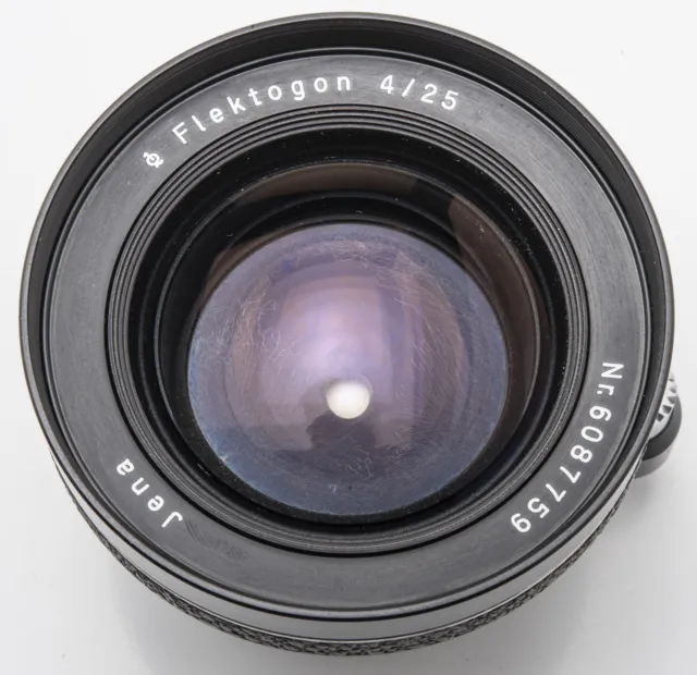 Carl Zeiss Jena Flektogon 4 25mm 25mm 1:4 - Exa Exakta
