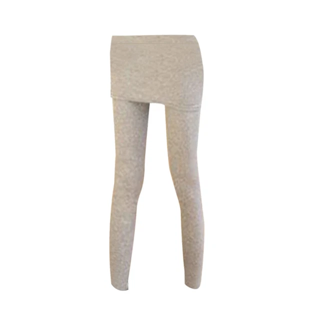 Legging Avec Jupe Leggings D'entraînement Pantalon Une Pièce De Sport