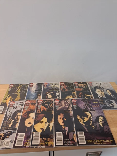 Topps Comics The X Files Season One Set  1-9 Plus 2 Variant Cover 2B And  3B