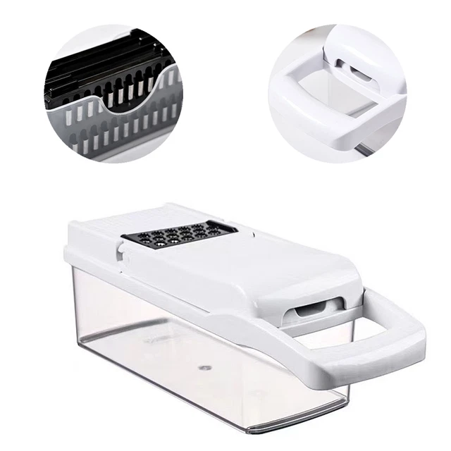 14 in 1 Multifunctional Food Chopper, Kitchen Vegetable Slicer & Juline Dicer