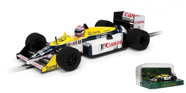 Scalextric C4309 - F1 Williams FW11 1987 World Champion #6 - 1:32 scale slot car