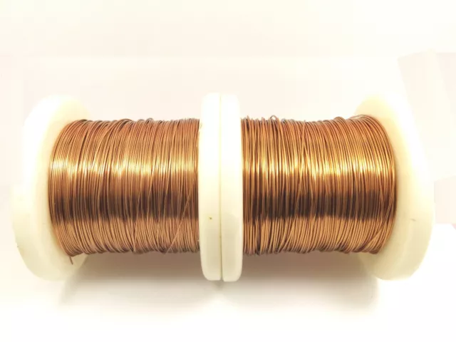 5M ROSE GOLD Tarnish Resistant COPPER Brass Artistic Craft Beading WIRE 0.6-1mm