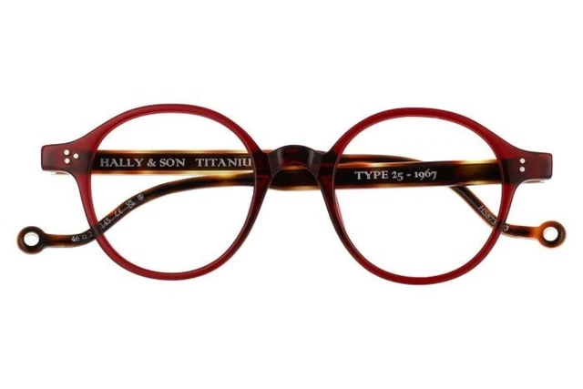 Lunettes De Vue Rondes Chris Craft Argent Et Bleu - Monture Française CF1021 04, Neuves Avec étiquette