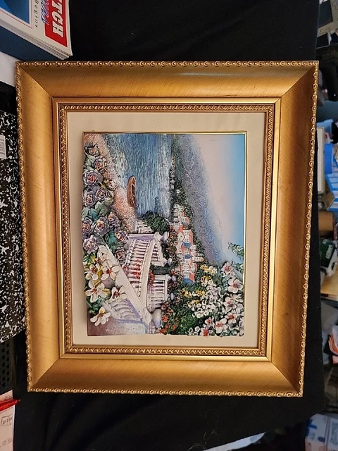 Art 3D Beautiful Painting Cant Find A Signiture Anywhere On It!
