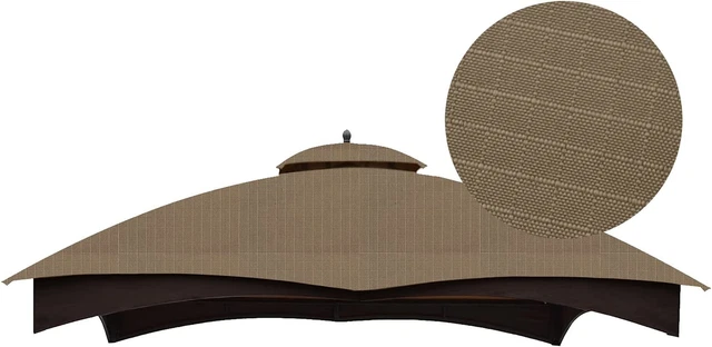 Riplock 350 Replacement Canopy Top Cover Lowes Allen 10x12Ft. Gazebo Lawn New