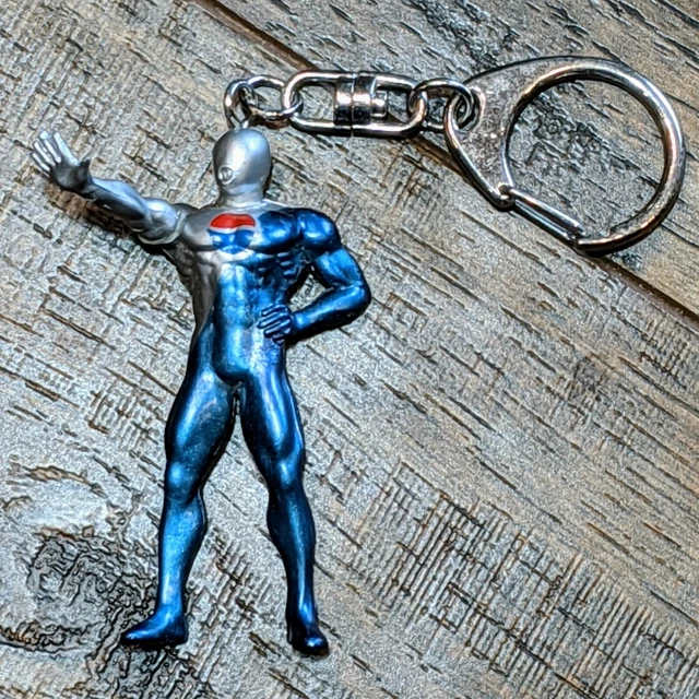 PEPSI MAN FIGURE Mascot keychain Japan Collectible Advertising 1998 - Lot B  $12.95 - PicClick