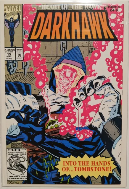Darkhawk Vol. 1: #15 - (1992) "HEART OF THE HAWK" Part 6 Marvel VF/NM