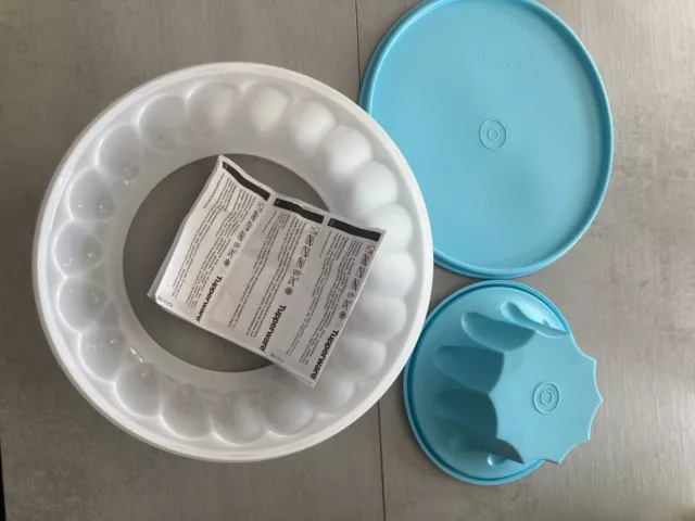 TUPPERWARE GRAND MOULE A CHARLOTTE  COURONNE Neuf ! 23 cm diamètre