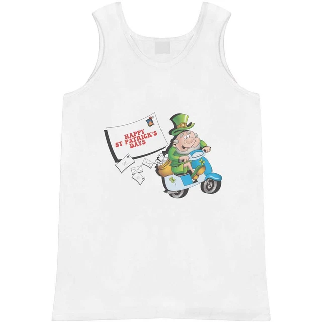 'St Patrick's Day' Adult Vest / Tank Top (AV038460)