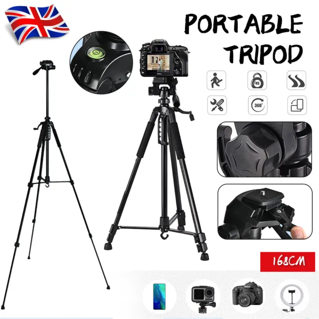 Tripod Stand Mount Holder For Digital Camera Camcorder Phone iPhone DSLR SLR UK
