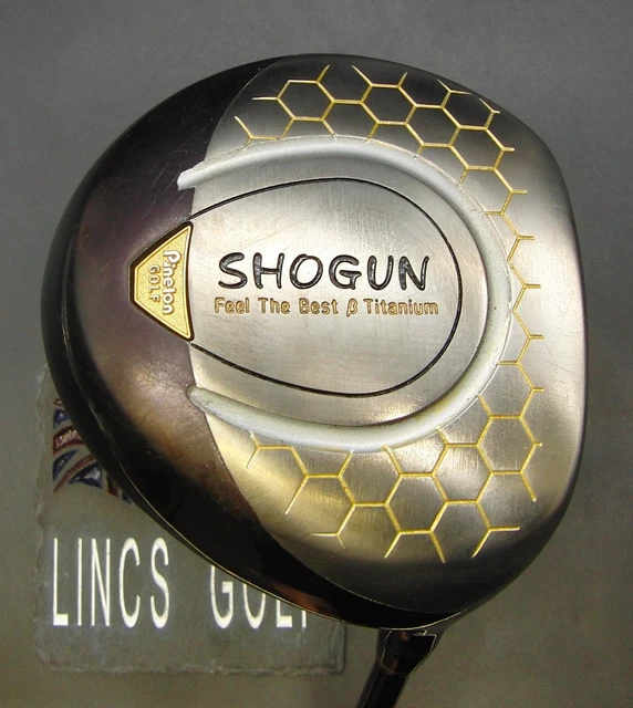 Shogun Pinelon Golf Driver Regular Graphite Shaft Golf Pride Grip Shogun Pinelon Golf Driver Regular Graphite Shaft Golf Pride Grip