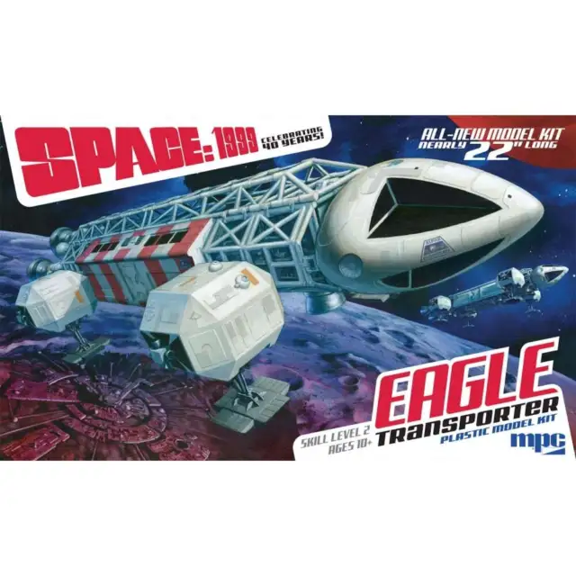 MPC Damaged Box - 1:48 Space: 1999 Eagle Transporter Model Kit - MPC825