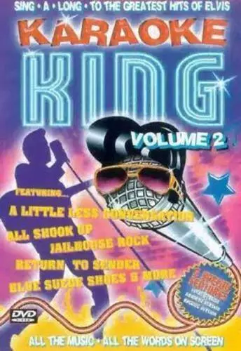 Karaoke King Volume 2 (2002) Elvis Presley DVD Region 2