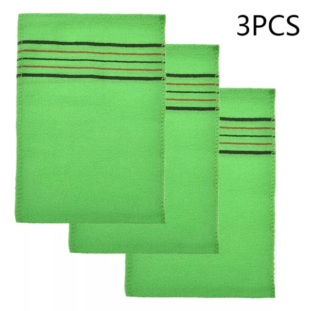 Pamper Yourself with 3pcs Exfoliating and Massage Towel Set for Skin Care