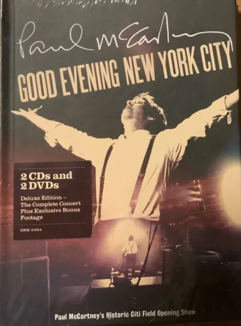 Paul McCartney - good evening New York City - 2 cd + 2 dvd, digipack de luxe