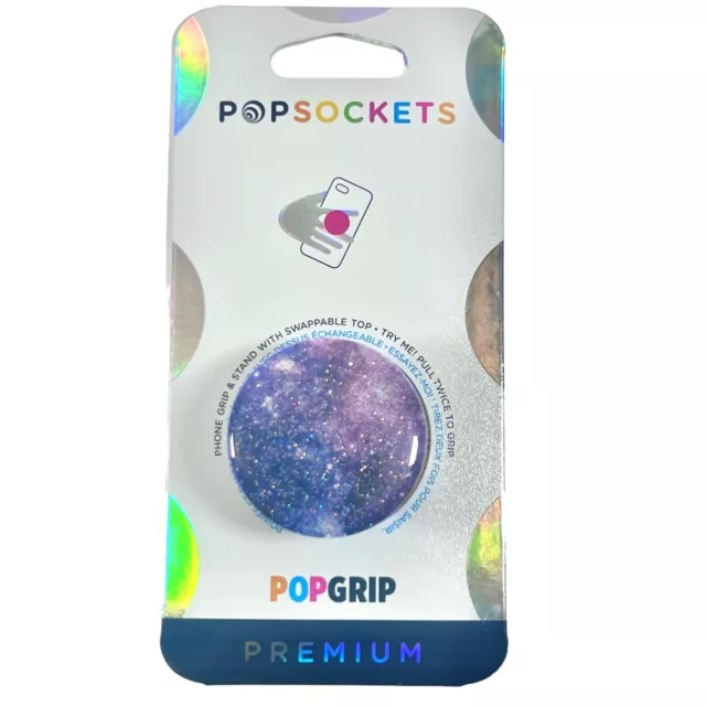 PopSockets Premium Sparkle ✨ Glitter Lilac Purple Lavender