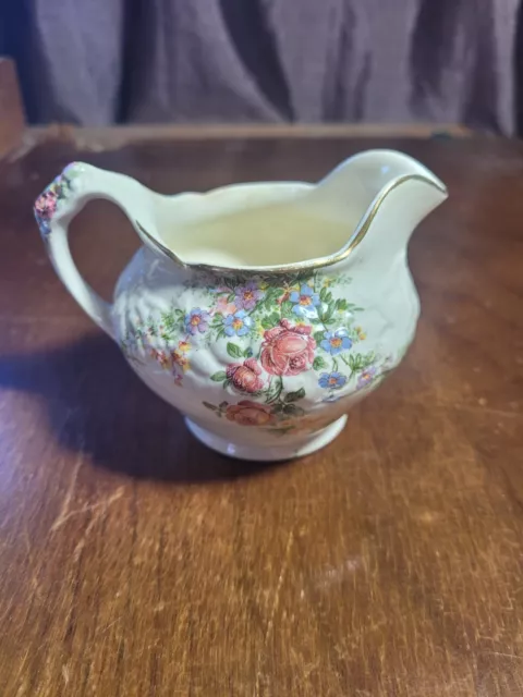 Crown Ducal Florentine Made In England Rosalie Creamer