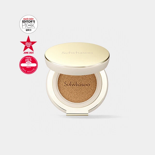 Sulwhasoo Perfecting Cushion SPF50+/PA+++ 15g+Refill 15g  21N1 Beige  NEW