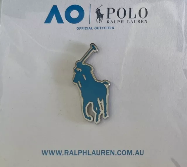 Ralph Lauren Australian Open 2024 Pin Badge AO Polo RL Brand New Unopened