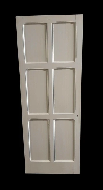 Arts & Crafts 6 Pane White Oak Passage Door 77.25 x 28.875