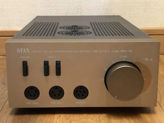 Stax SRM-T1S Headphone Amplifier Professional Vacuum Tube free shipping from JP
