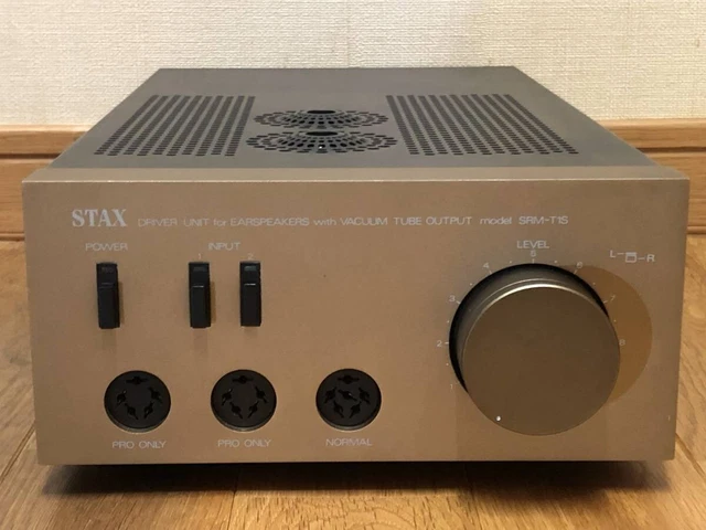 Stax SRM-T1S Headphone Amplifier Professional Vacuum Tube free shipping from JP Stax SRM-T1S Headphone Amplifier Professional Vacuum Tube free shipping from JP