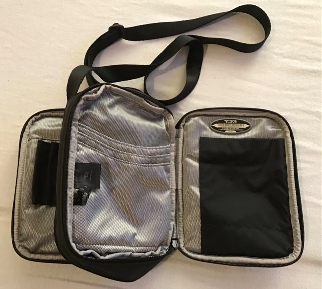 TUMI Mens Pocket Bag Small Black 3