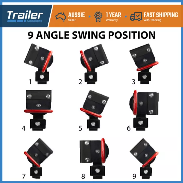 X4 Corner Legs Drop Down Stabilizers 500Mm Handle 1200Lbs Caravan Camper Trailer 3