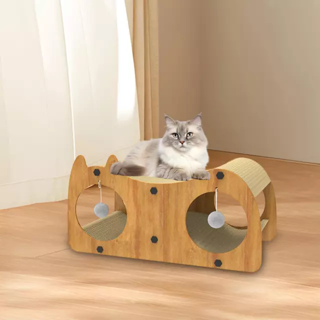 Cat Scratcher Lounge Tapis à gratter interactif pour chat Kitty se reposer