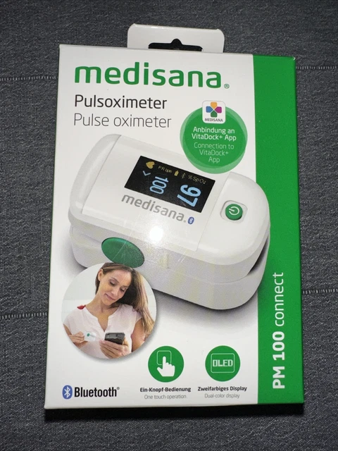 Medisana PM 100 connect Pulsoximeter, Messung der Sauerstoffsättigung im Blut