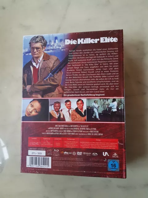 Die Killer Elite  Mediabook Cover C NEU - OVP Lim. 333 st.NSM 2