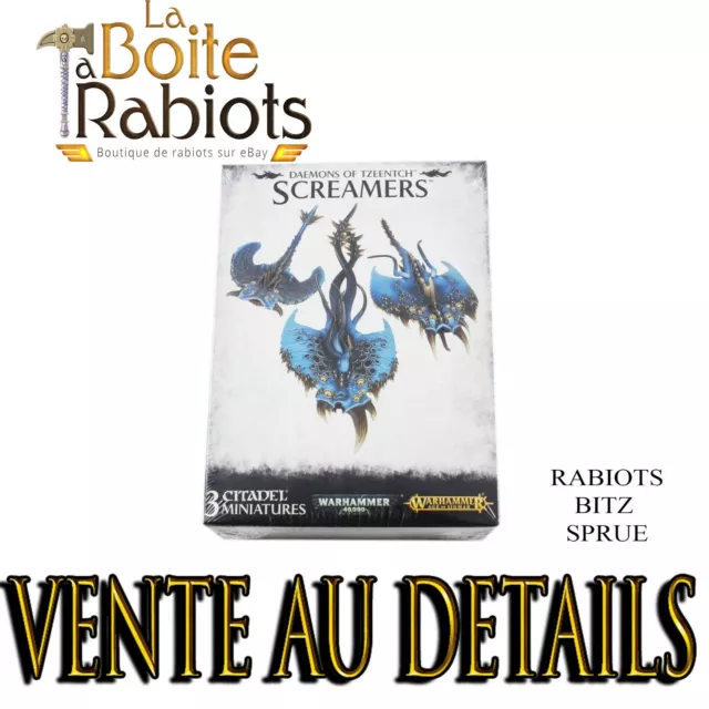 Warhammer 40000 Age of Sigmar Daemons Screamers of Tzeentch Vente au détail Bitz