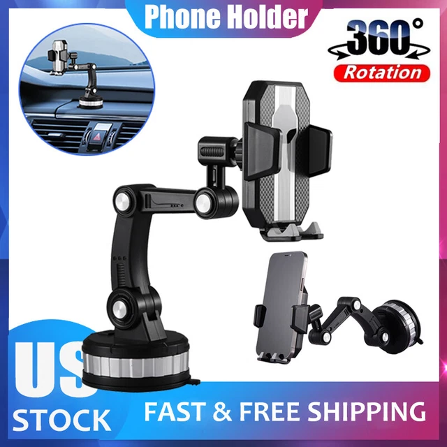 Car Truck Mount Phone Holder Stand Dashboard/Windshield For Cell Phone Universal