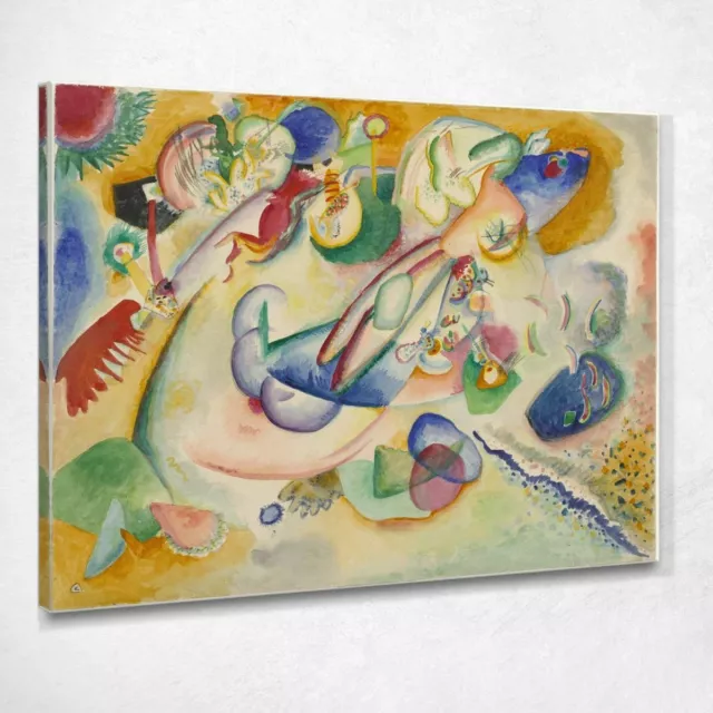 ✨ Stampa su tela 🖼️ Morbido Duro - 1927 Kandinsky Wassily