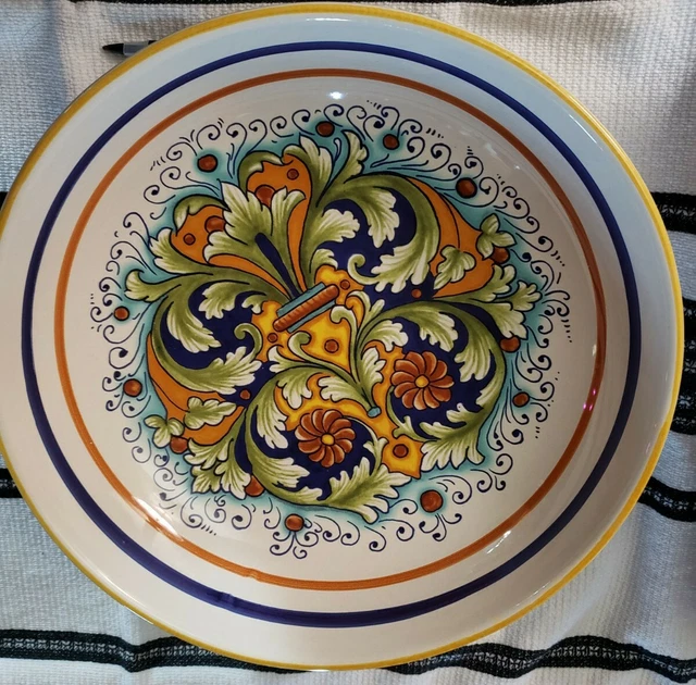 CERAMICA NOVA DERUTAPASTA Serving BowlMade In Italy11" 20.00