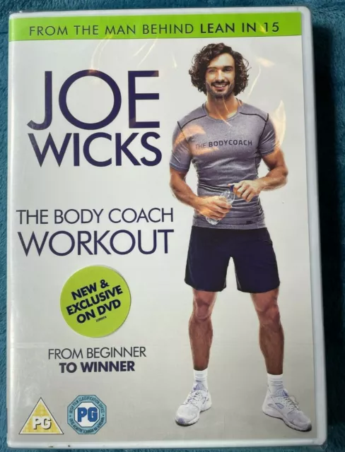 Joe Wicks The Body Coach Workout DVD (New and Sealed)