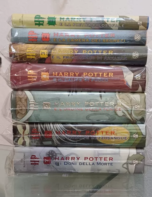 Libri Harry Potter Collezione JKRowling Salani Vecchia Traduzione Prima Edizione 2