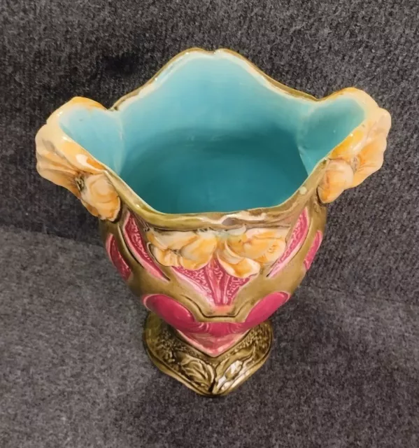 Vase Art Nouveau Francis Masse Faïencerie Desvres Barbotine 1900 2