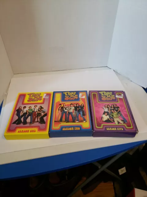 That 70s Show Seasons 1 2 & 5 DVD Complete