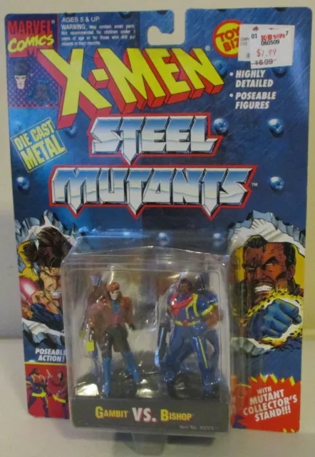 PICK 1994 X-MEN Steel Mutants Collector Stand Poseable Action Die Cast Metal NEW