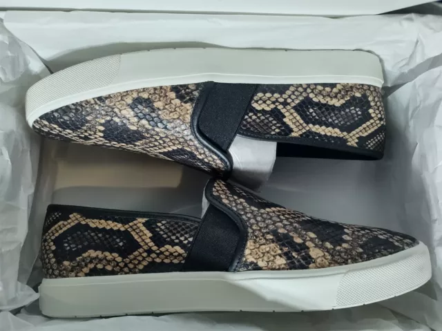 NEW Vince Blair 5 Senegal LE Shoes Sneakers Snake skin Leather Size Womens 9.5