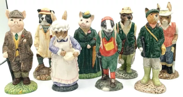 Beswick English Country Folk Ceramic Ornaments Multiple Variations Listing